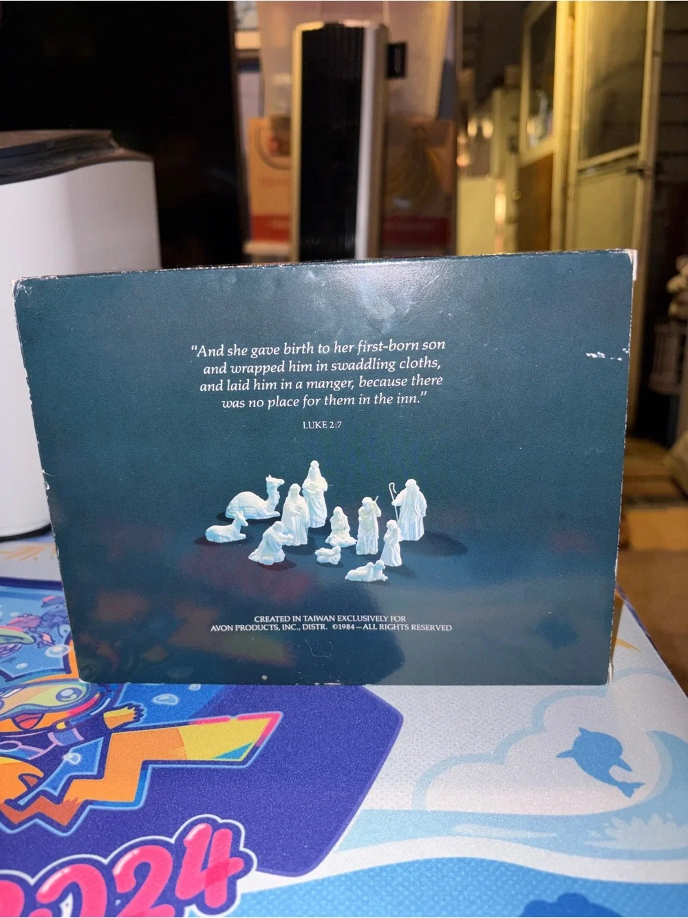 Avon Nativity Collectables porcelain figurine 1984 The Camel in box